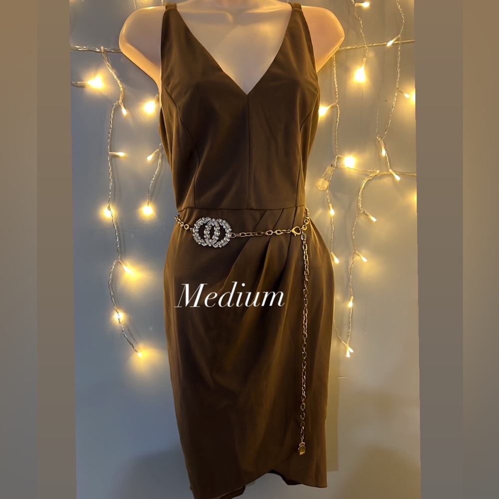 New light brown sand color very sexy size medium.